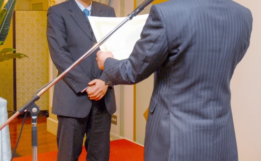 永年勤続表彰